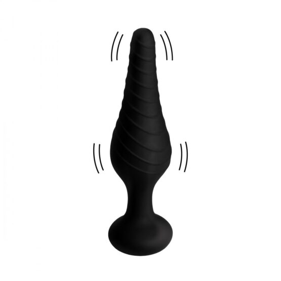 Silicone Vibrating Anal Plug With Remote Control - Image 7