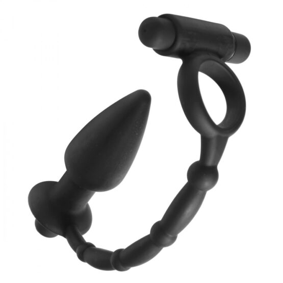 Viaticus Dual Cock Ring and Anal Plug Vibe - Image 2