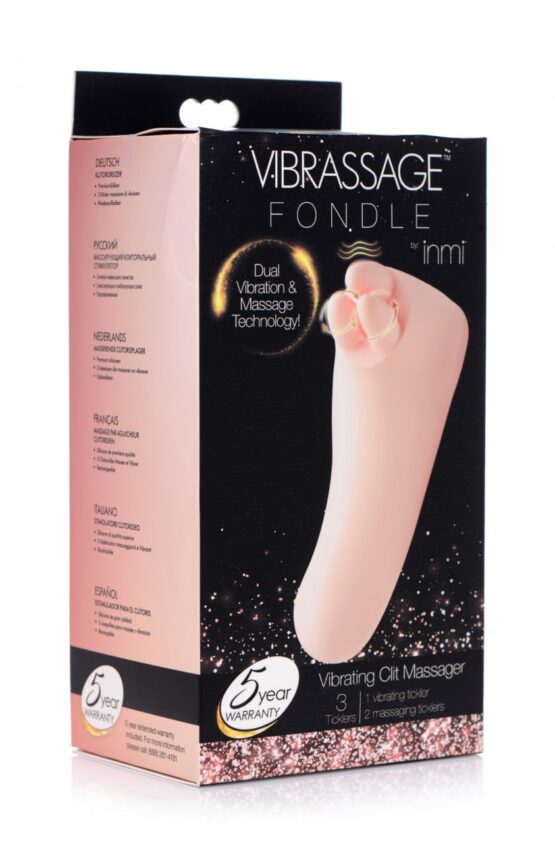 Vibrassage Fondle Silicone Vibrating Clit Massager - Image 7