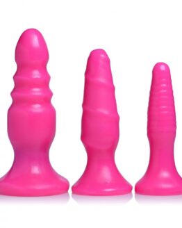 Vibrating Anal Fun Trio - Pink