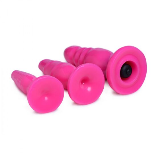 Vibrating Anal Fun Trio - Pink - Image 3