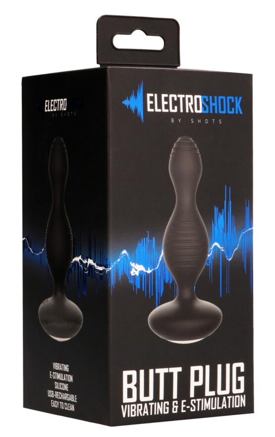 Vibrating and E-Stimulation Butt Plug - Image 3