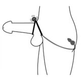 Voyager 1 Vibrating Cock Ring and Anal Plug - Image 2