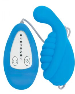 Whirl 4x Silicone Remote Vibe - Blue1