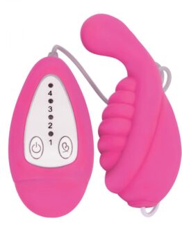 Whirl 4x Silicone Remote Vibe - Pink