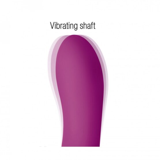 Whirl Silicone Rabbit Vibrator with Rotating Ticklers - Image 2