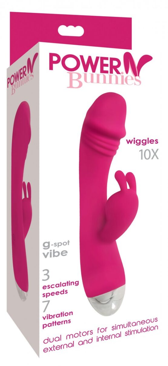 Wiggles 10X Silicone Rabbit Vibrator - Image 2