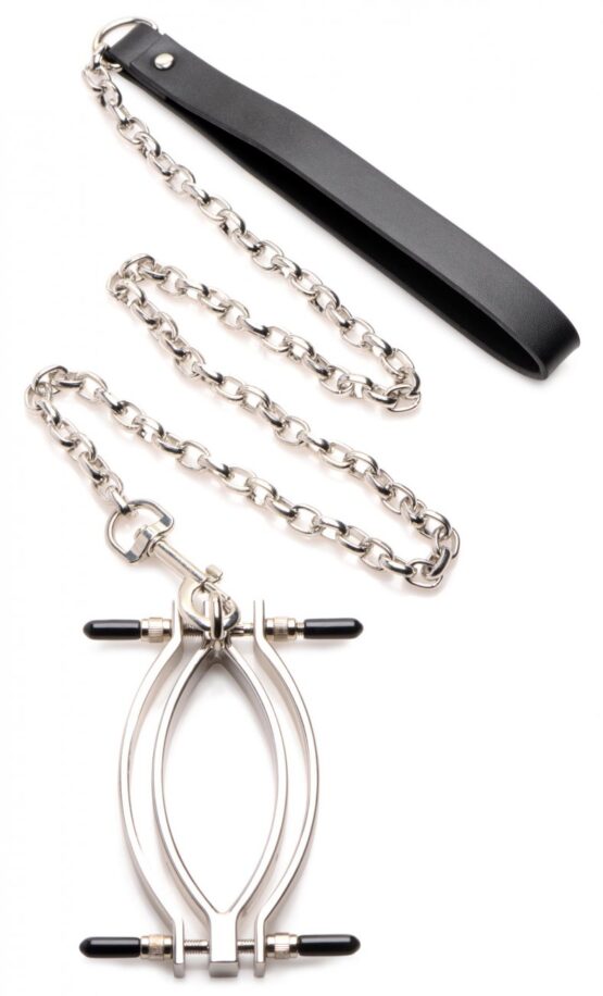 Adjustable Pussy Clamp with Leash - Image 5