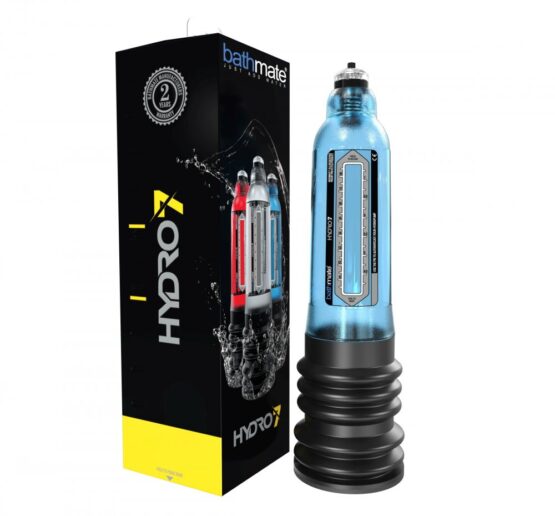 Hydro7 Penis Pump - Blue - Image 3