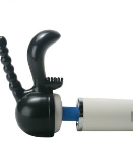 Wand Essentials 3Teez Wand Attachment- Black